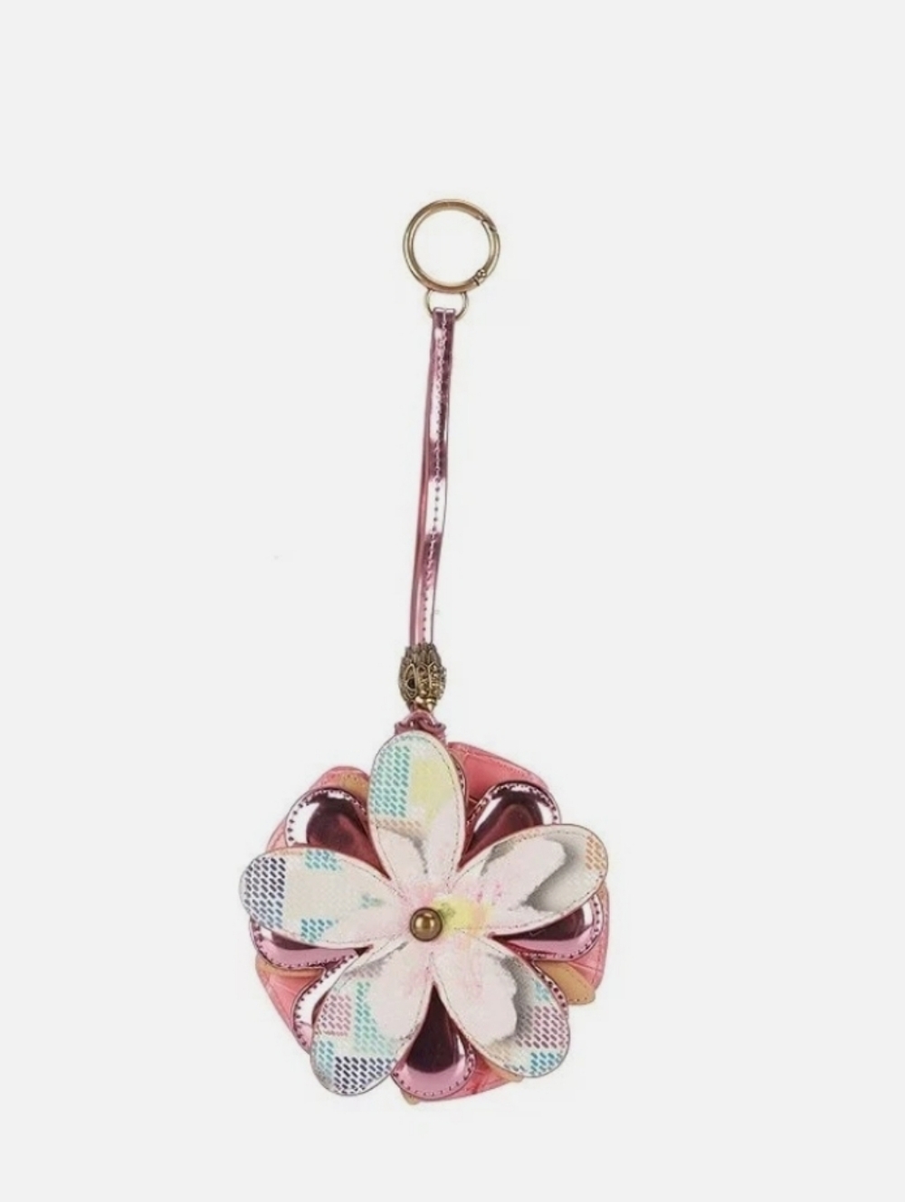 Kurt Geiger London Women's Flower Bag Charm Pink